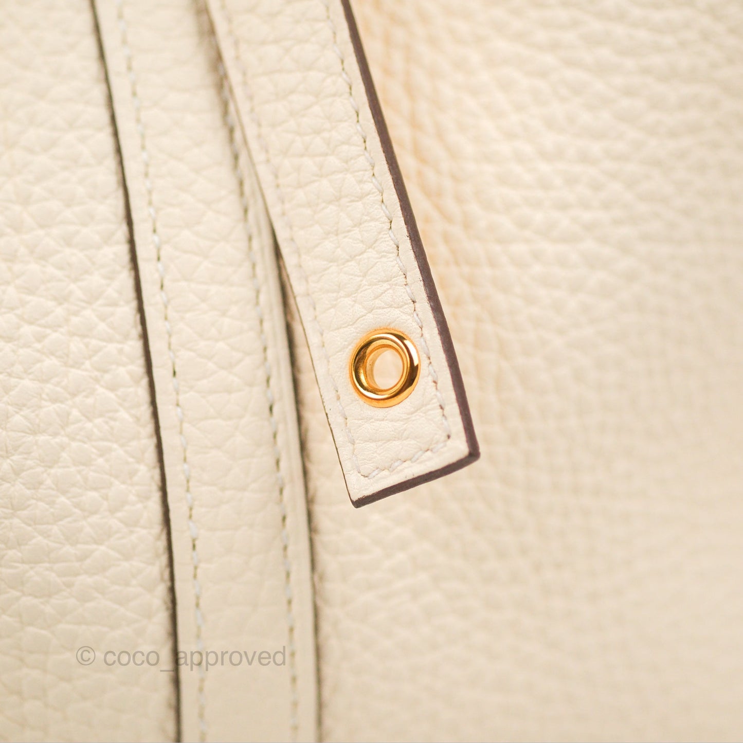 Hermès Picotin 22 Nata Clemence Gold Hardware