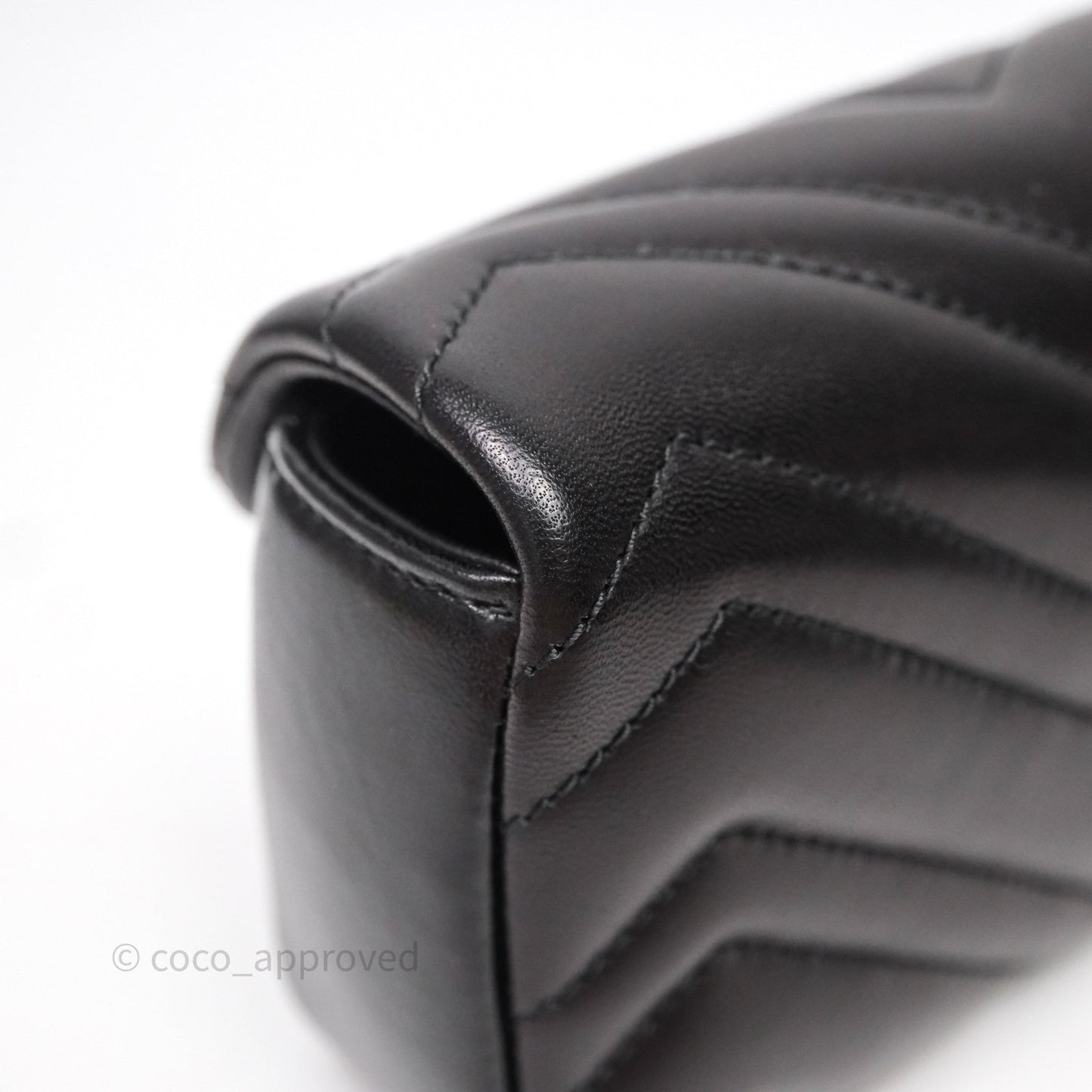 Gucci GG Marmont Super Mini Black Shoulder Bag