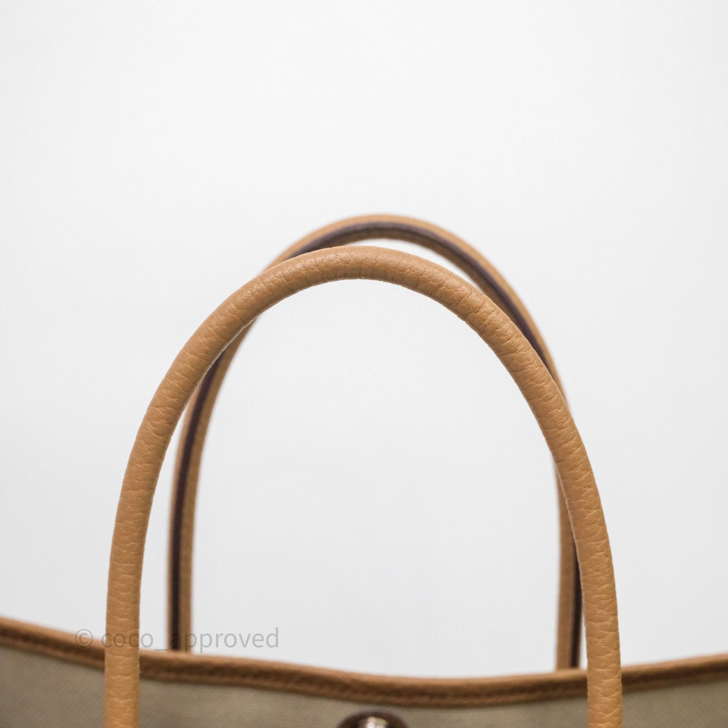 Hermès Garden Party 30 Beton 8L/Biscuit 48 Canvas