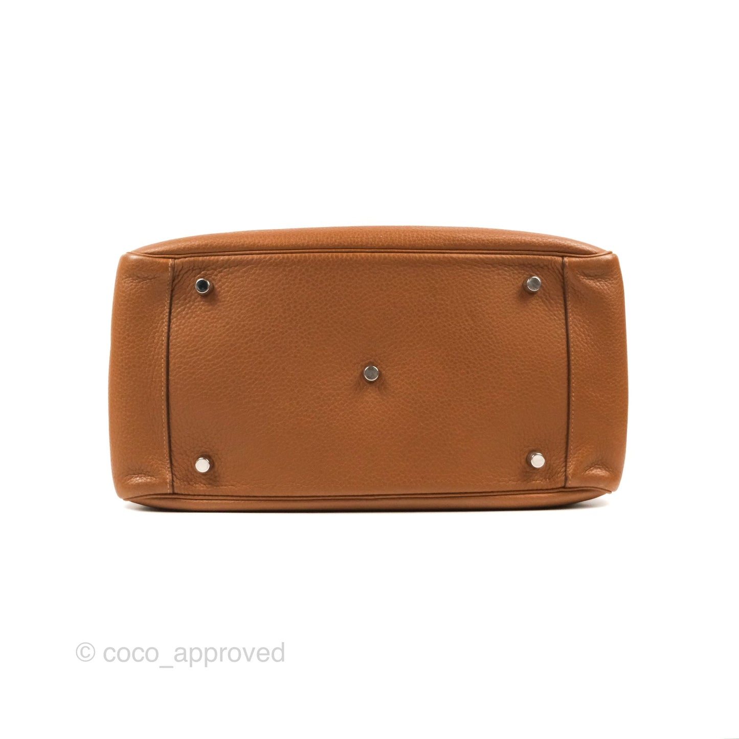 Hermès Lindy 34 Brown Clemence Palladium Hardware
