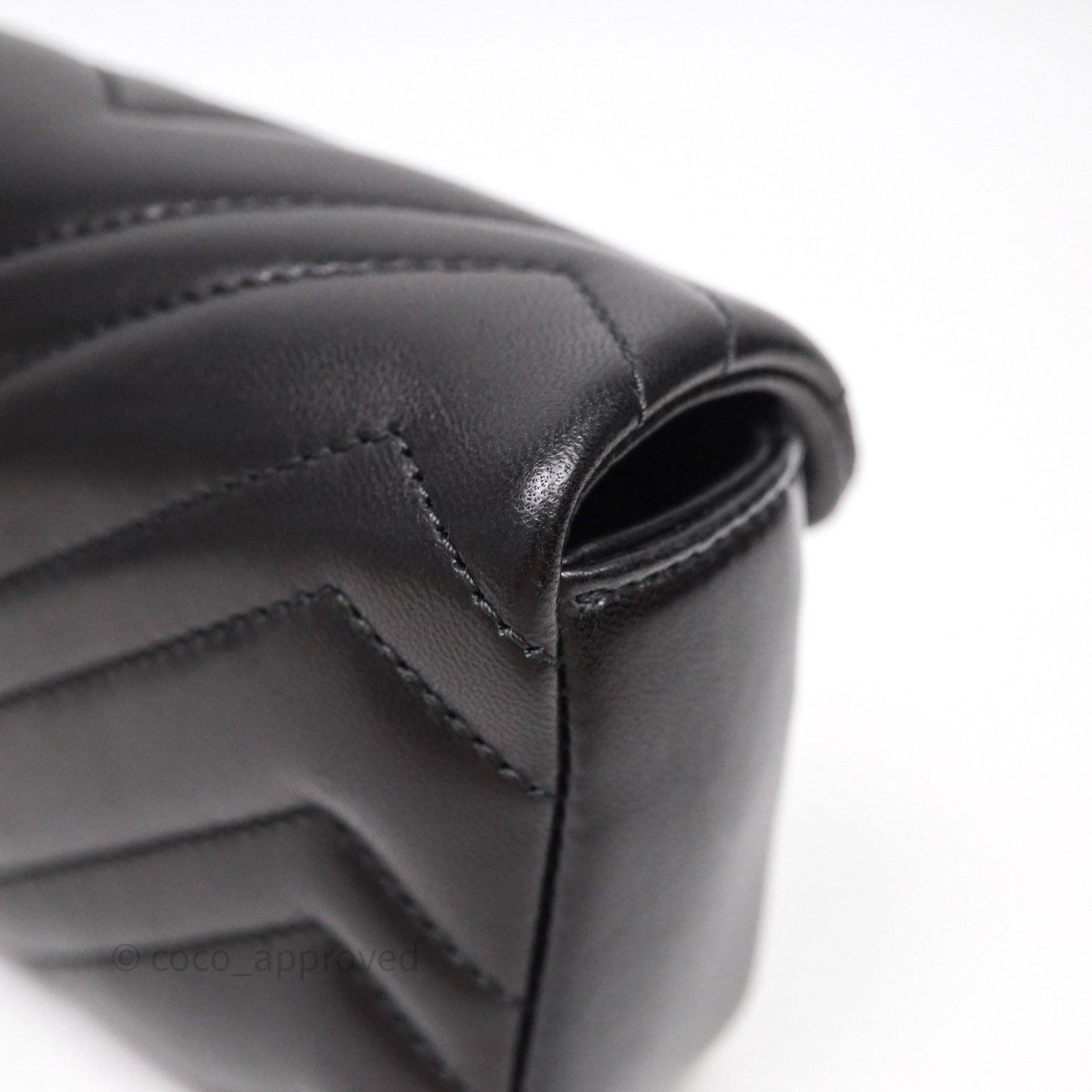 Gucci GG Marmont Super Mini Black Shoulder Bag
