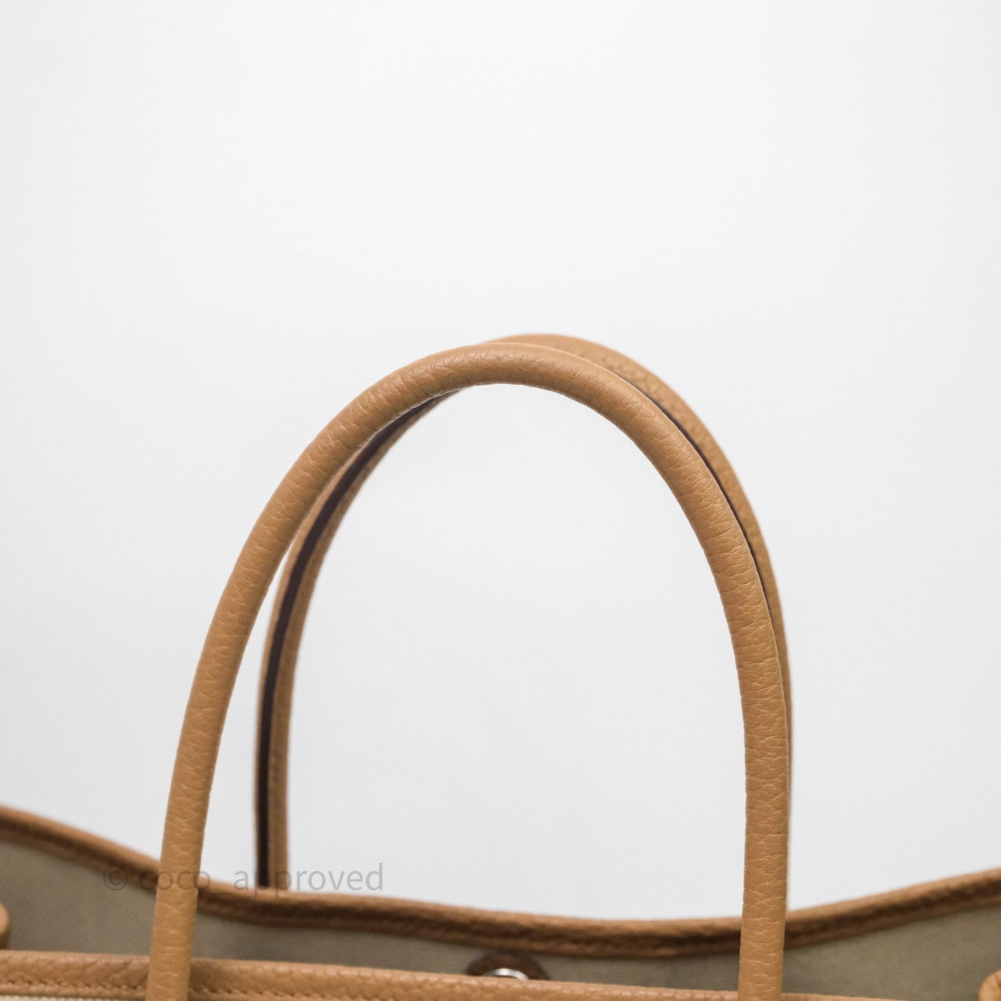 Hermès Garden Party 30 Beton 8L/Biscuit 48 Canvas