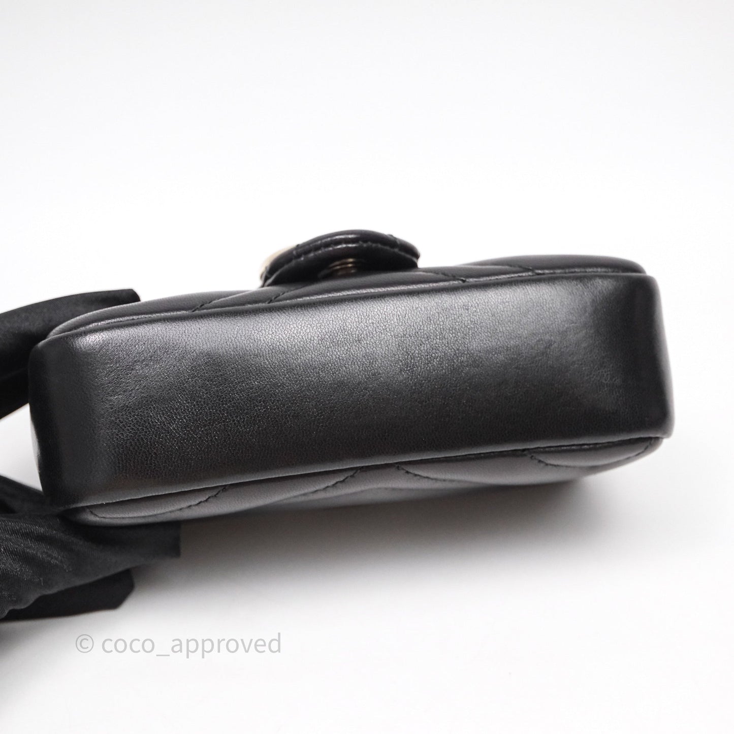Gucci GG Marmont Super Mini Black Shoulder Bag