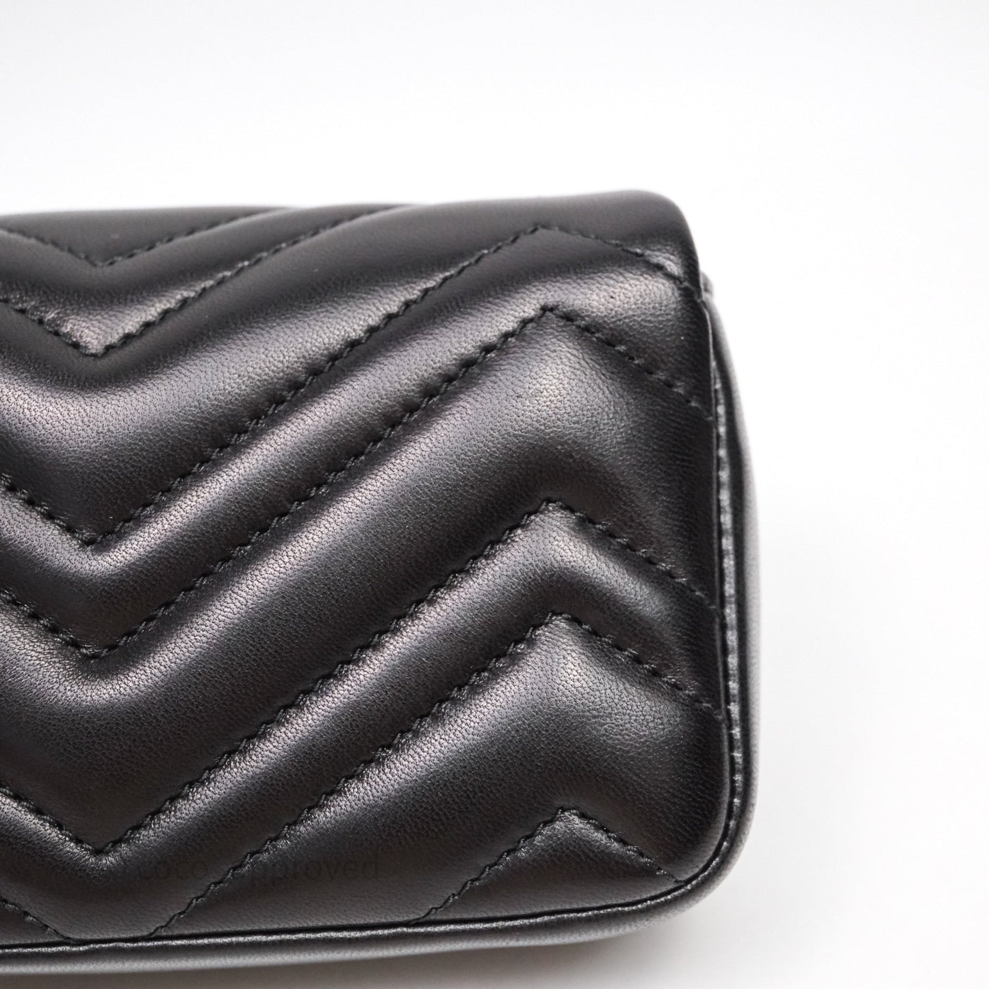 Gucci GG Marmont Super Mini Black Shoulder Bag