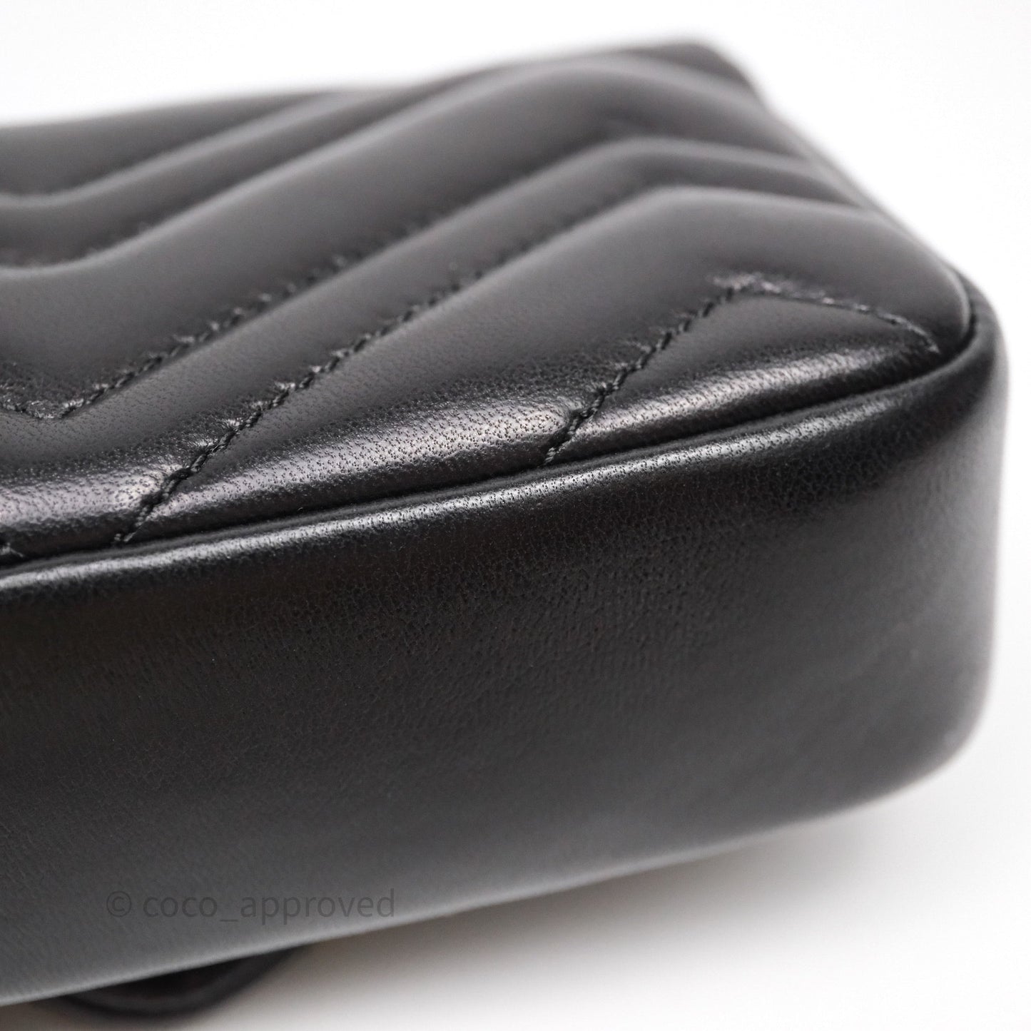 Gucci GG Marmont Super Mini Black Shoulder Bag