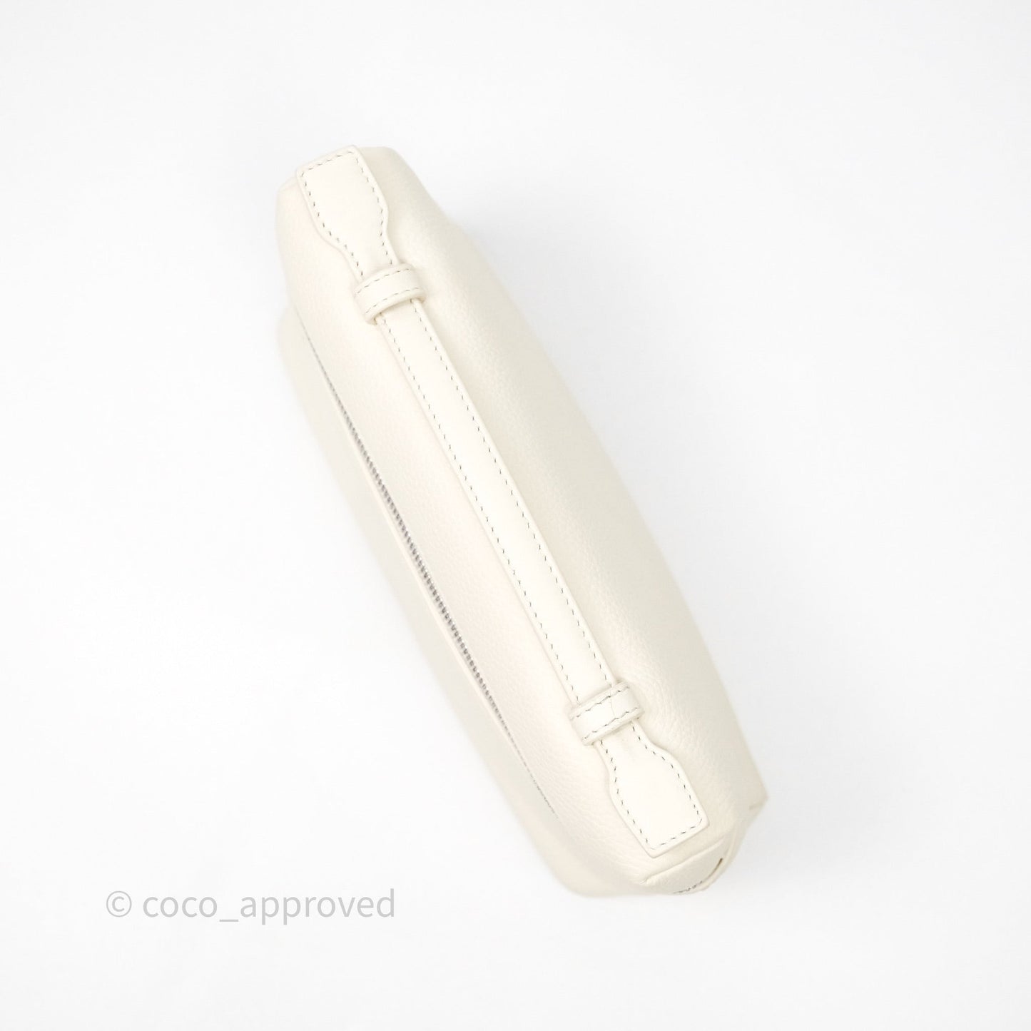 Loro Piana Extra Pocket L19 Ivory White Grained Calfskin