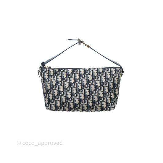Christian Dior Medium Travel Nomad Pouch Light Gold Hardware