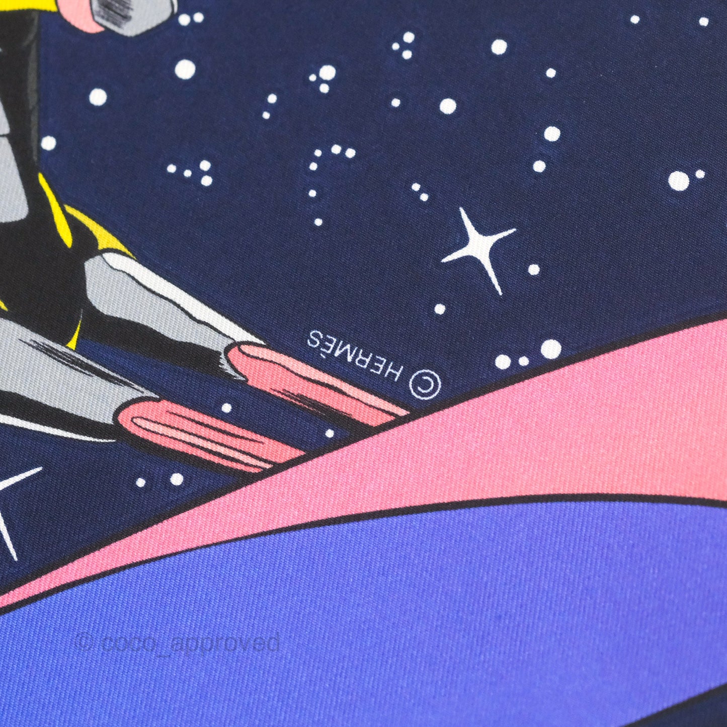 Hermès Space Derby Scarf 90