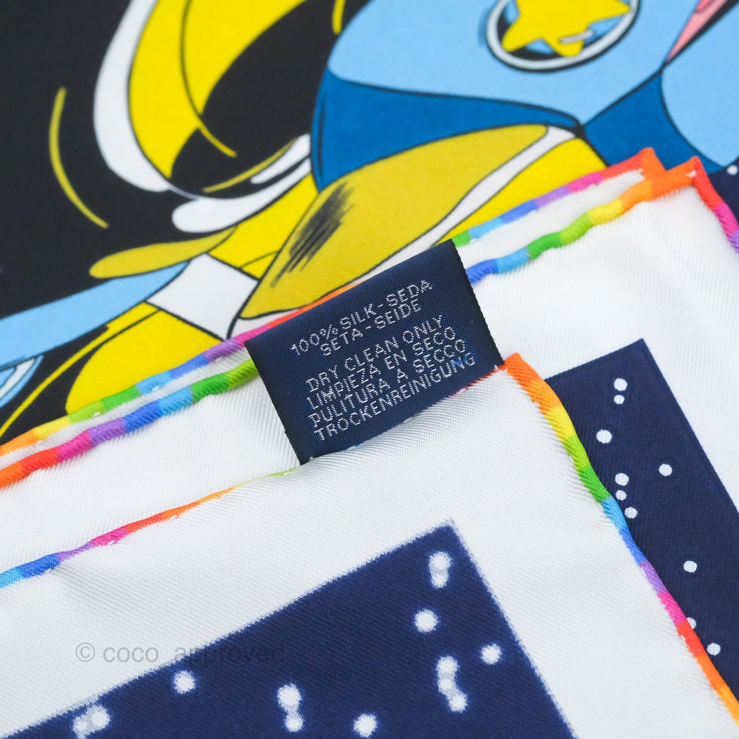 Hermès Space Derby Scarf 90
