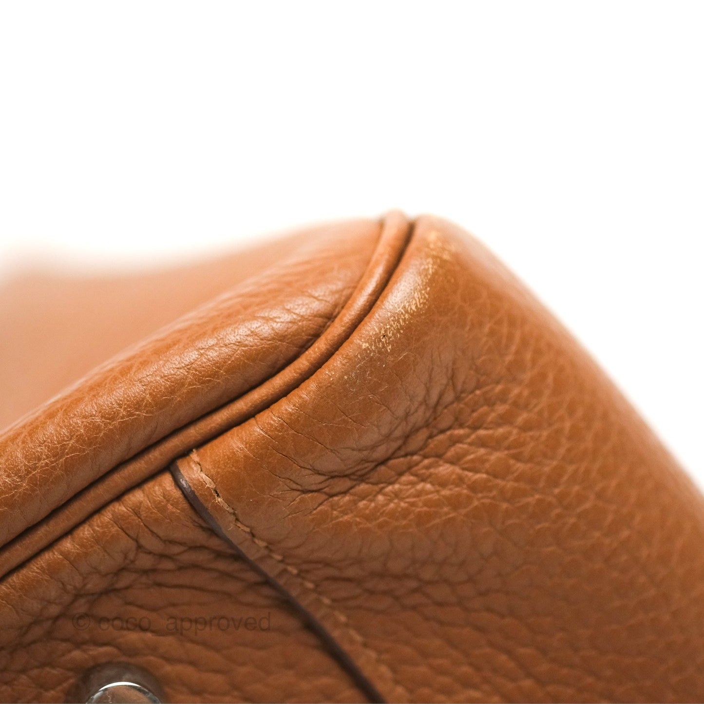 Hermès Lindy 34 Brown Clemence Palladium Hardware