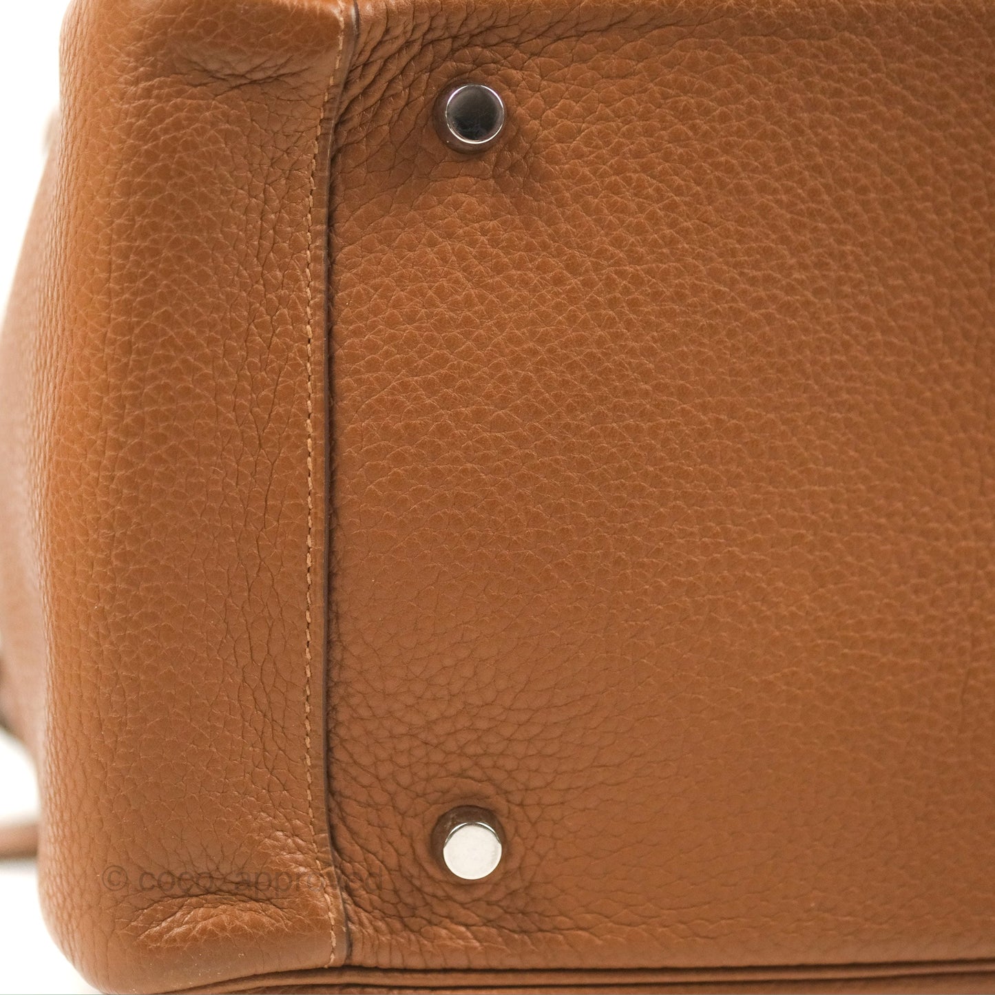 Hermès Lindy 34 Brown Clemence Palladium Hardware