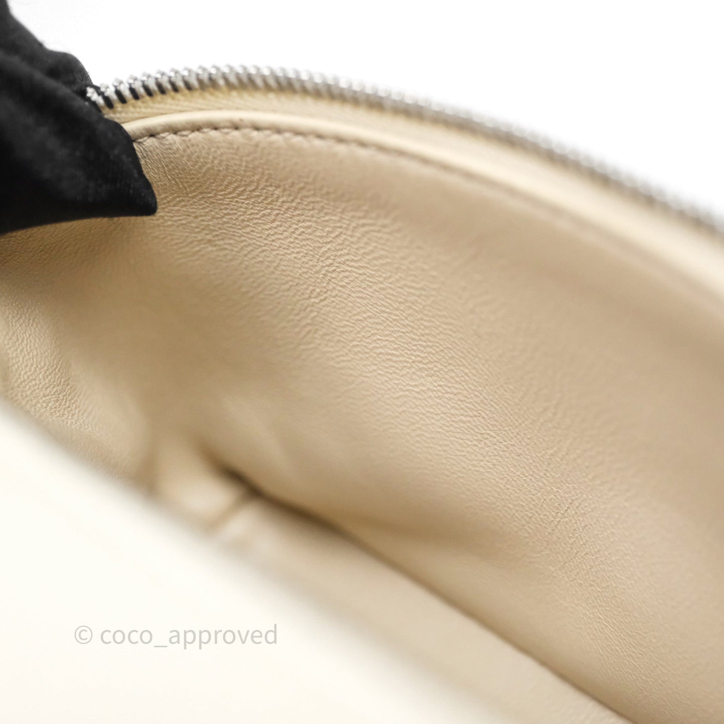 Loro Piana Extra Pocket L19 Ivory White Grained Calfskin