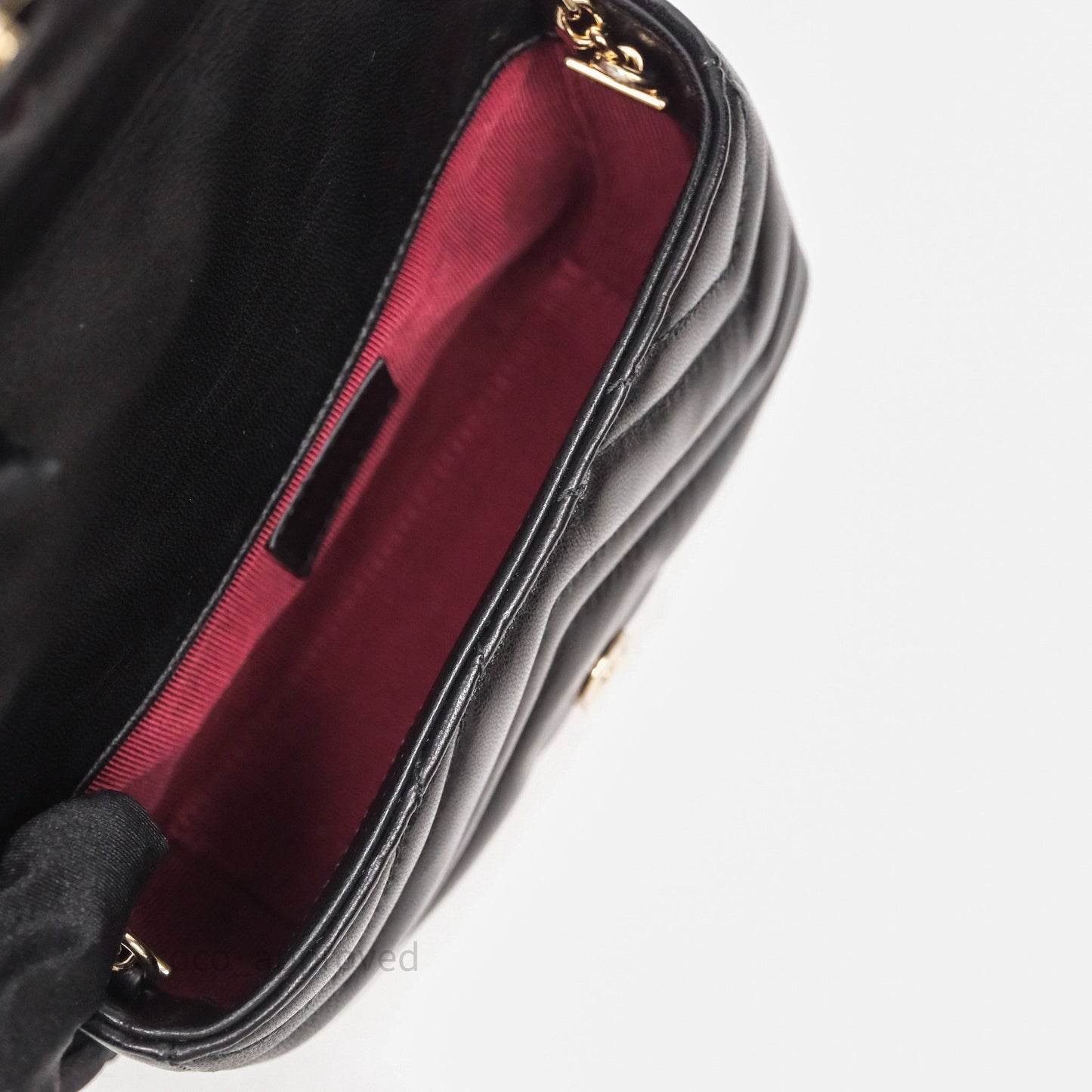 Gucci GG Marmont Super Mini Black Shoulder Bag