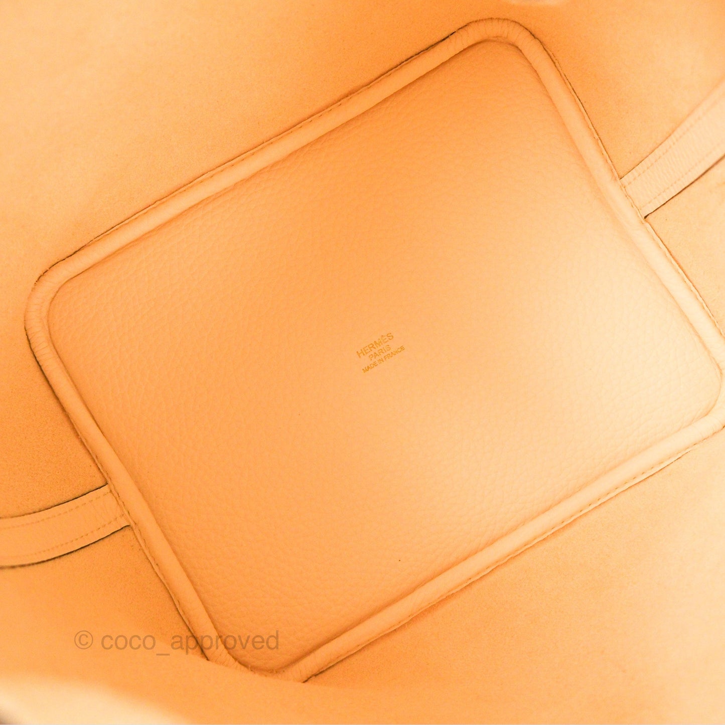 Hermès Picotin 22 Nata Clemence Gold Hardware