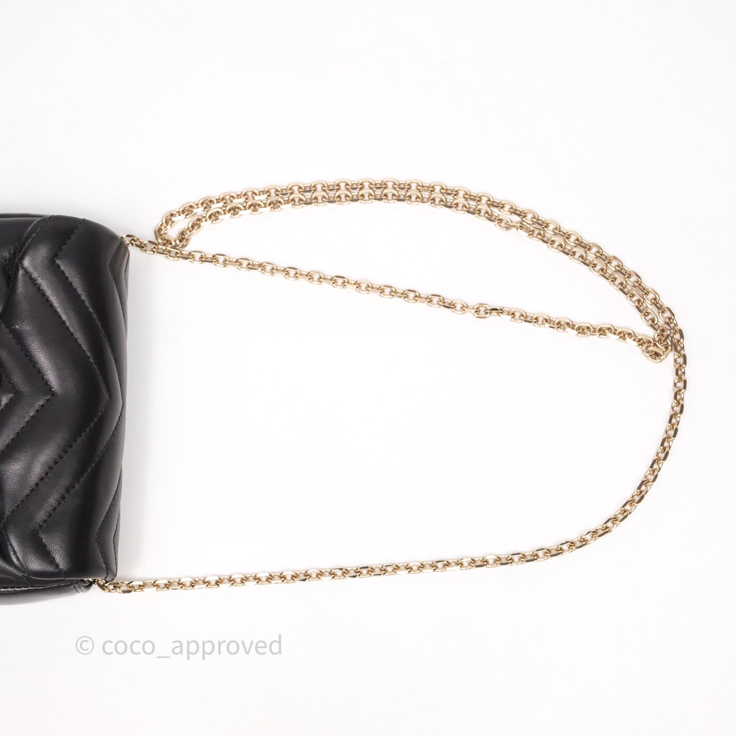 Gucci GG Marmont Super Mini Black Shoulder Bag
