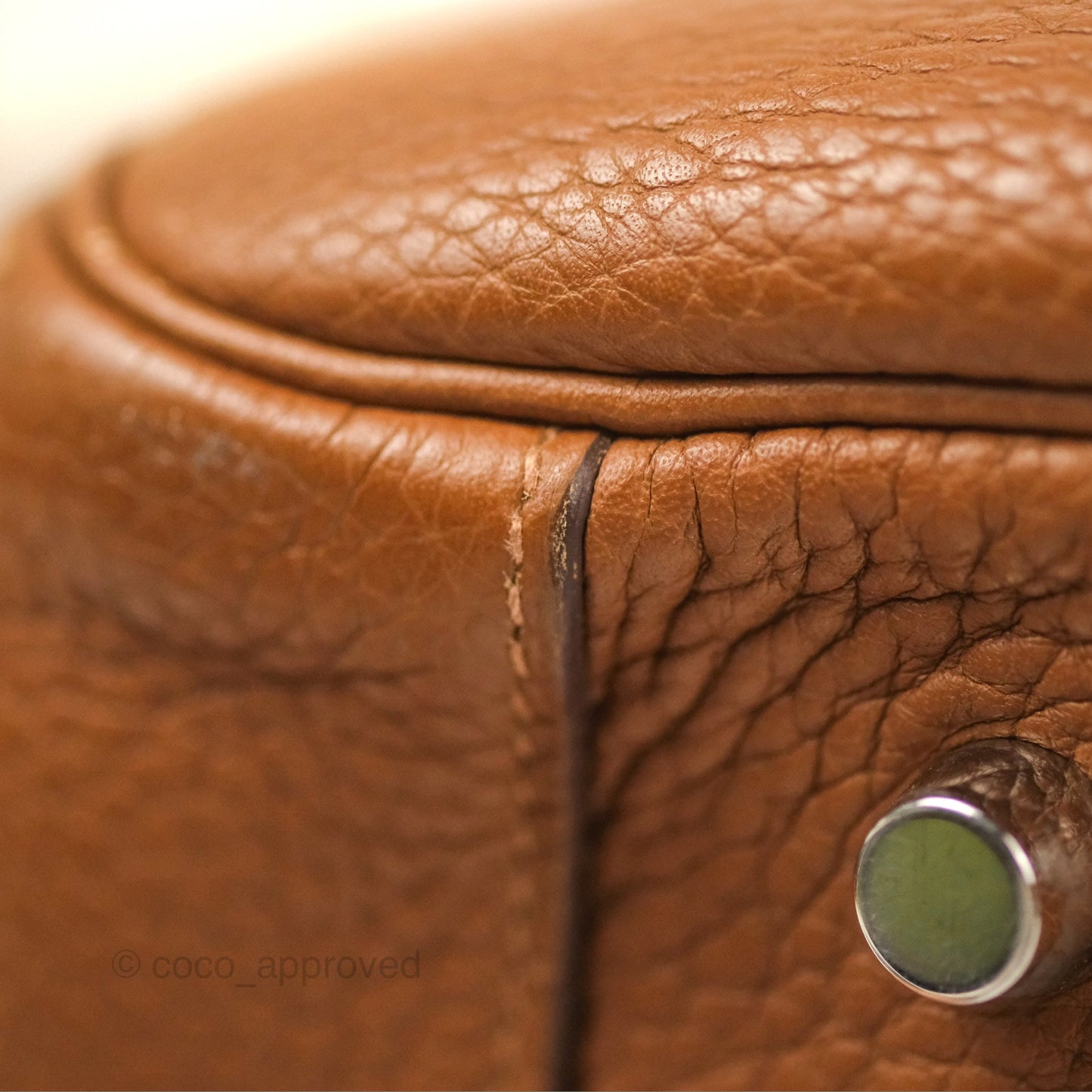 Hermès Lindy 34 Brown Clemence Palladium Hardware