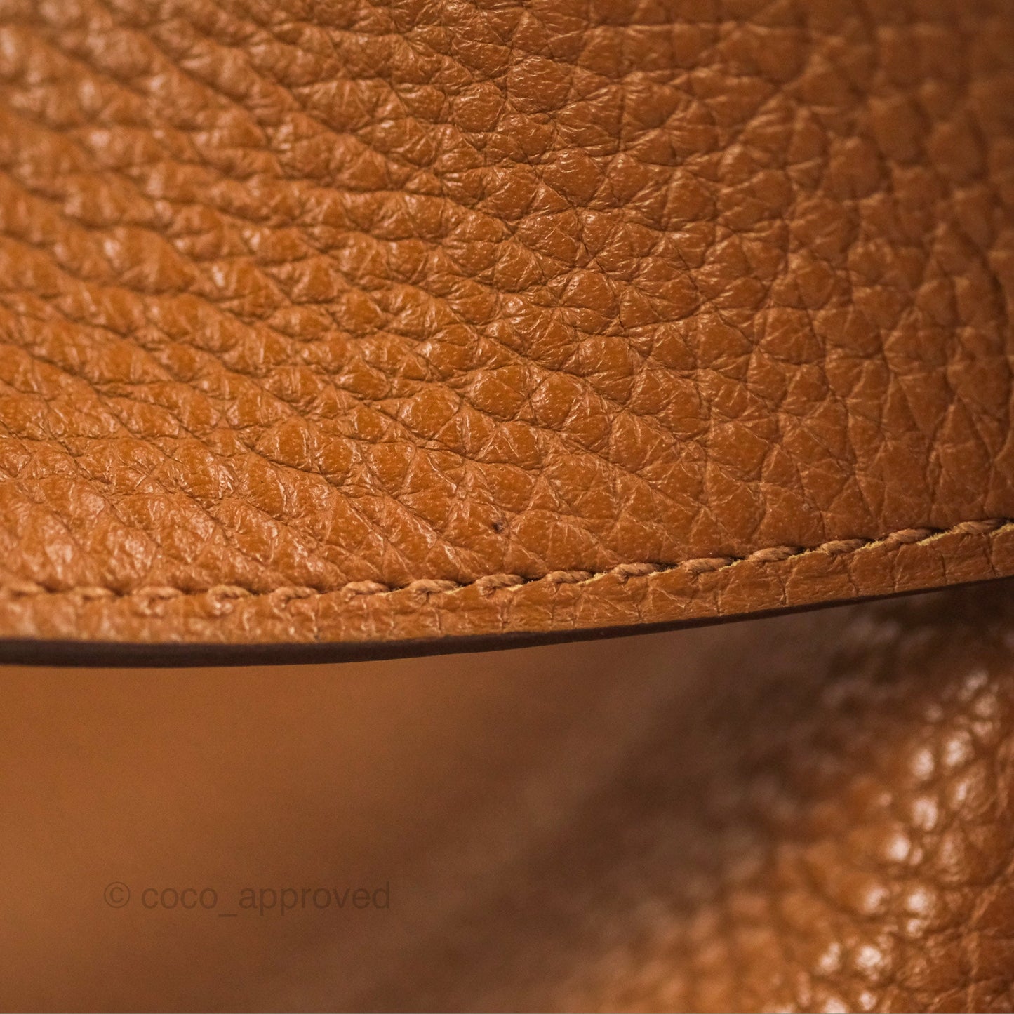 Hermès Lindy 34 Brown Clemence Palladium Hardware