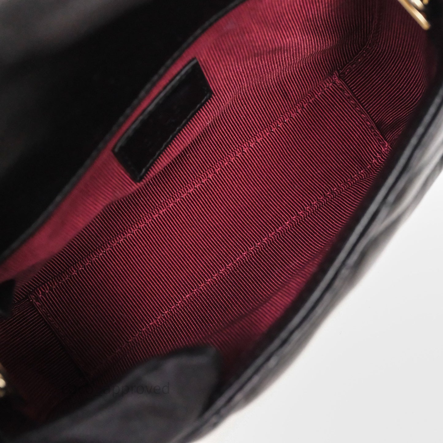 Gucci GG Marmont Super Mini Black Shoulder Bag