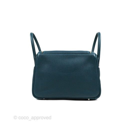 Hermes Lindy 30 Colvert Clemence Palladium Hardware