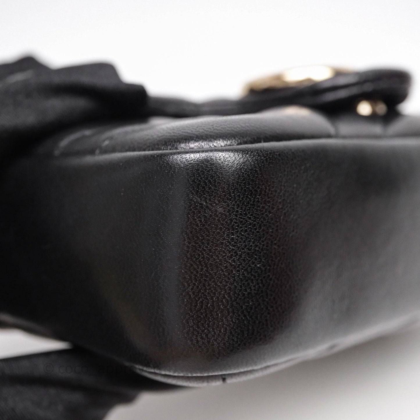 Gucci GG Marmont Super Mini Black Shoulder Bag