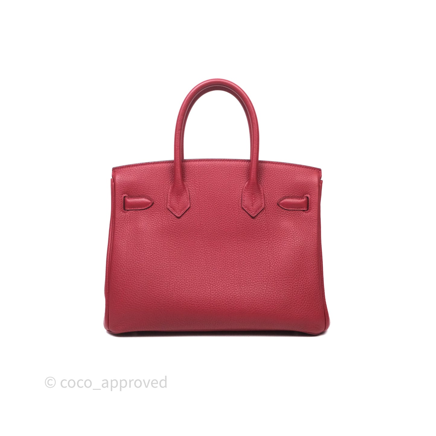 Hermès Birkin 30 Rouge Togo Gold Hardware