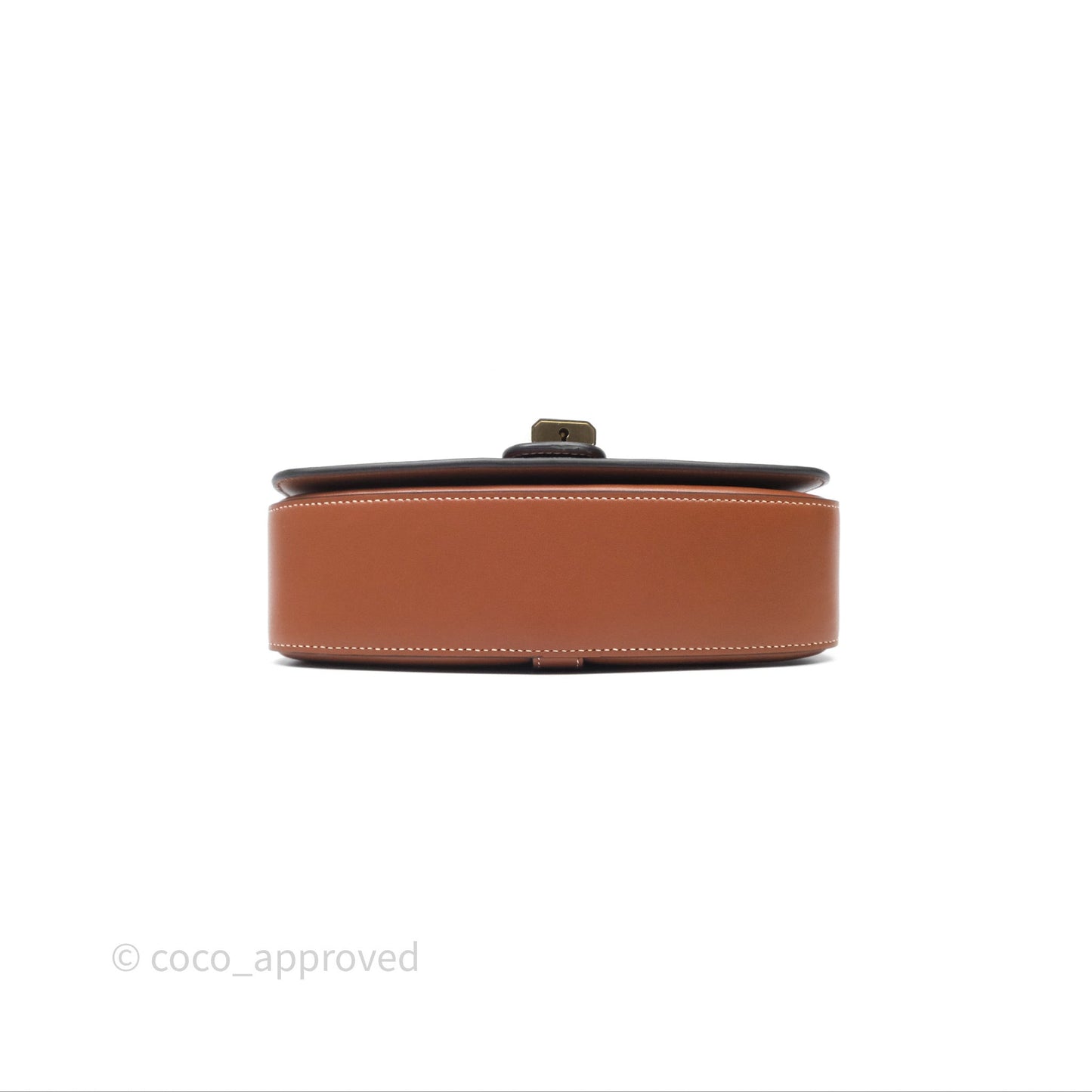 Celine Clutch on Strap Tabou Tan Calfskin