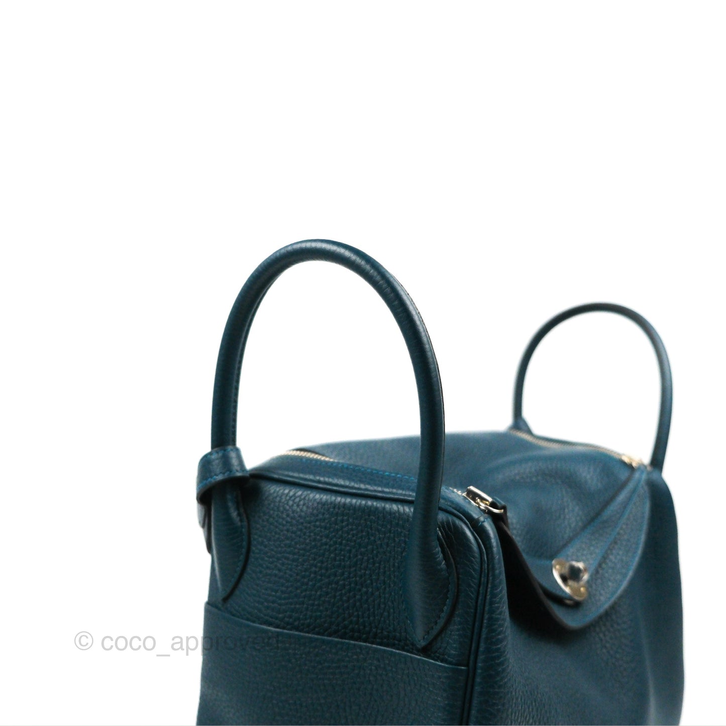 Hermes Lindy 30 Colvert Clemence Palladium Hardware
