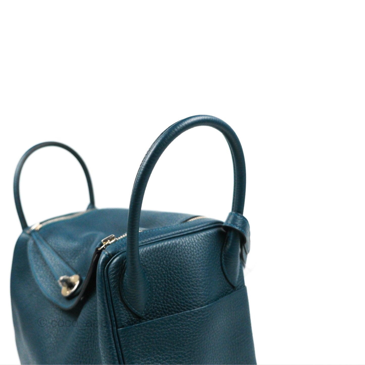 Hermes Lindy 30 Colvert Clemence Palladium Hardware