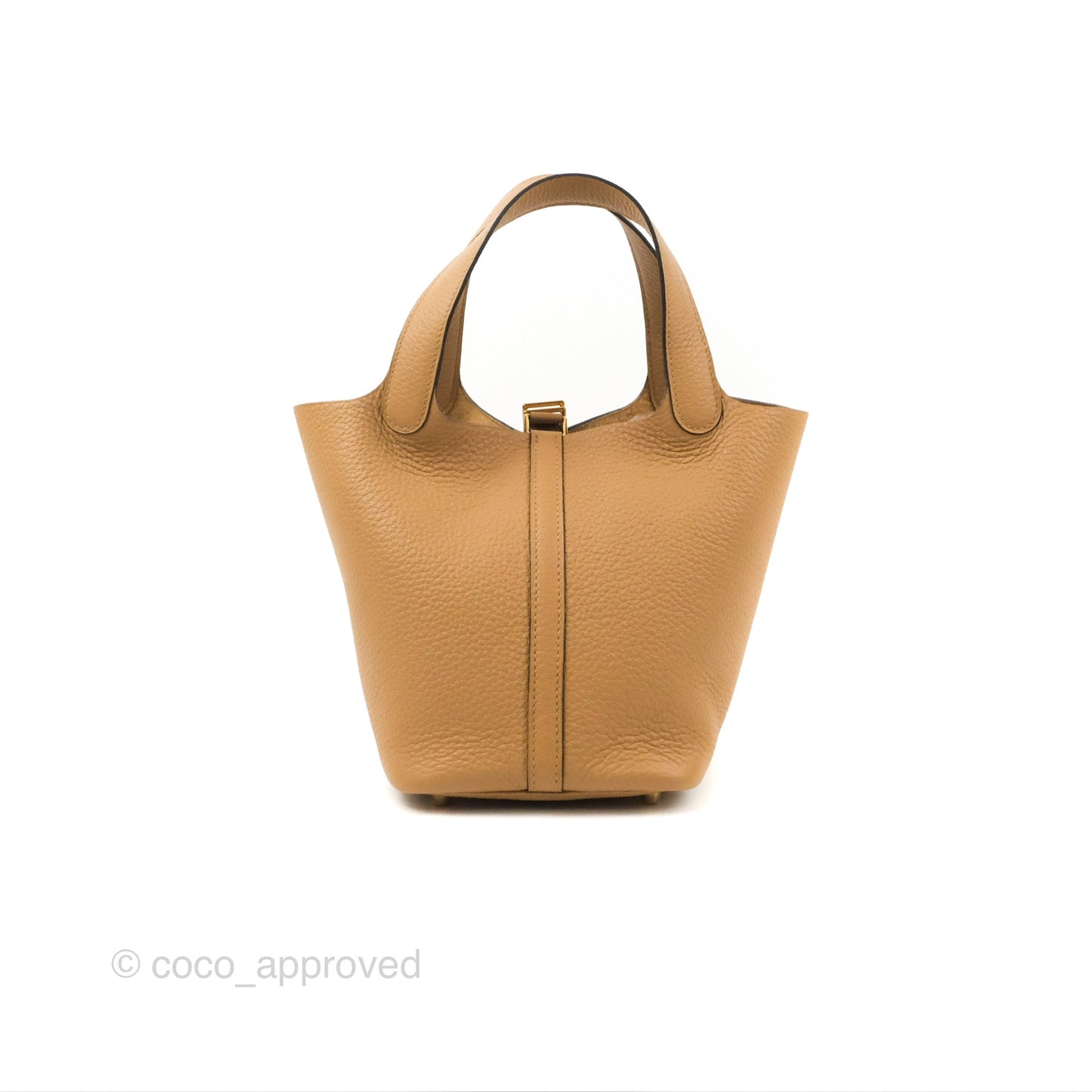 Hermès Picotin Lock 18 Chai 0M Taurillon Clemence Gold Hardware