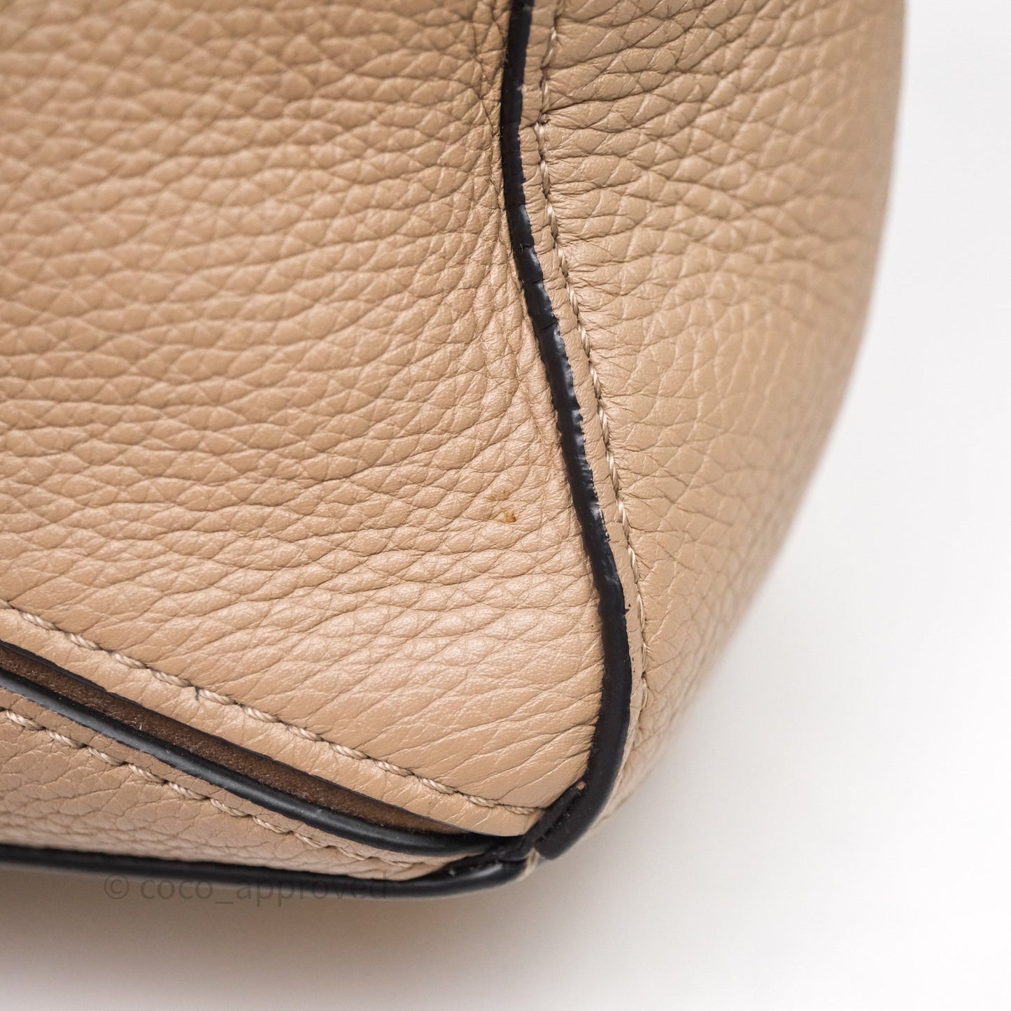 Loewe Small Puzzle Bag Sand Mink Grained Calfskin