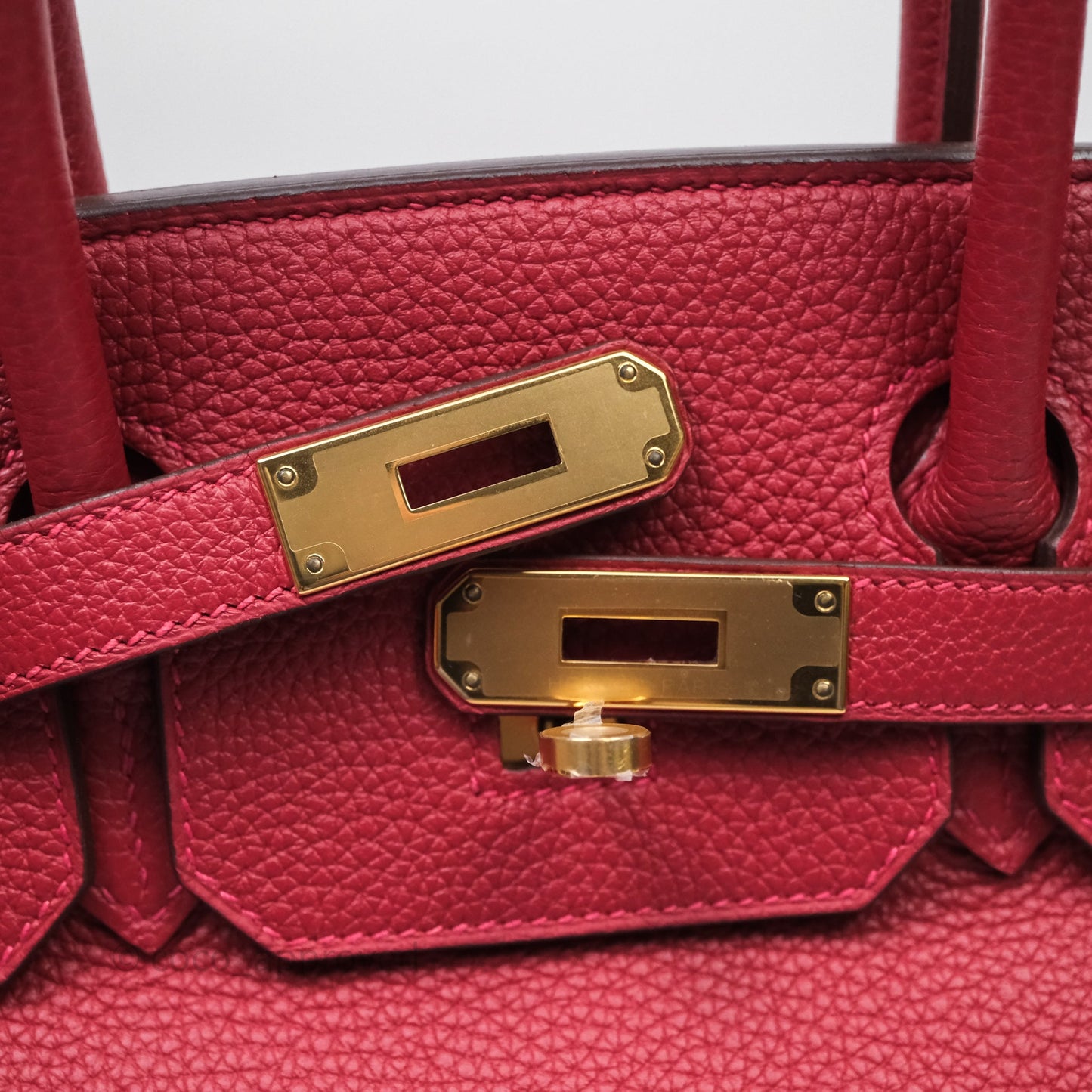 Hermès Birkin 30 Rouge Togo Gold Hardware