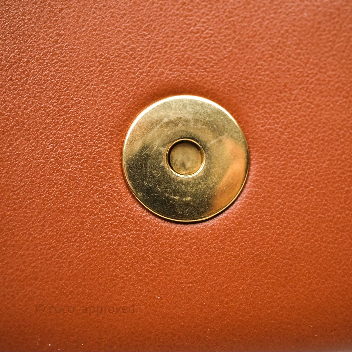 Celine Clutch on Strap Tabou Tan Calfskin