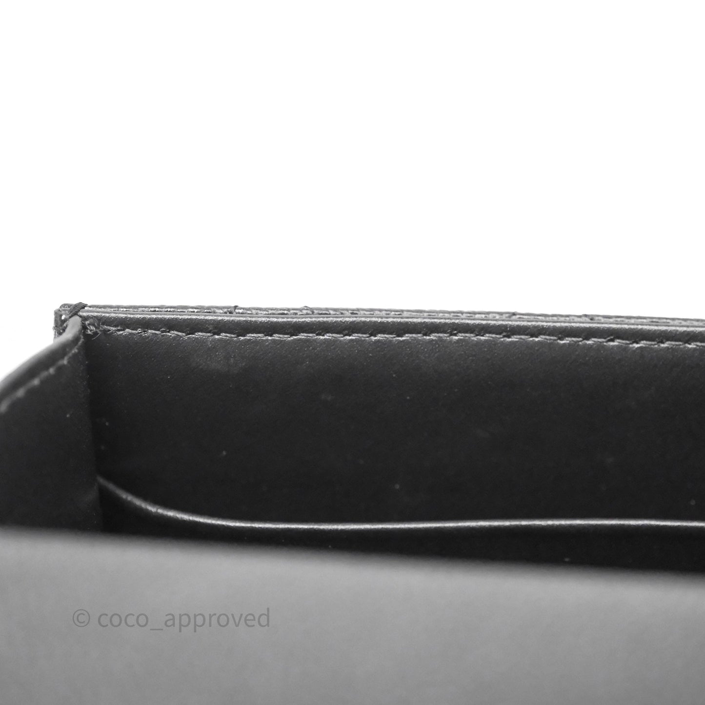 Chanel Clutch With Chain Black Caviar Gold Hardware