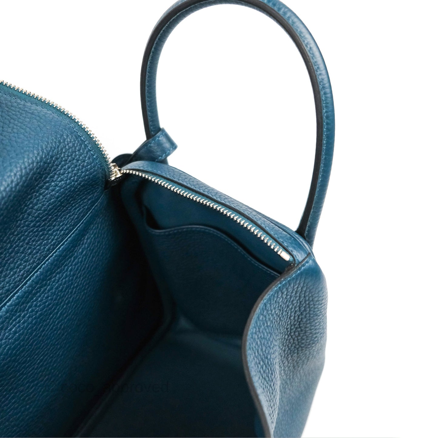 Hermes Lindy 30 Colvert Clemence Palladium Hardware