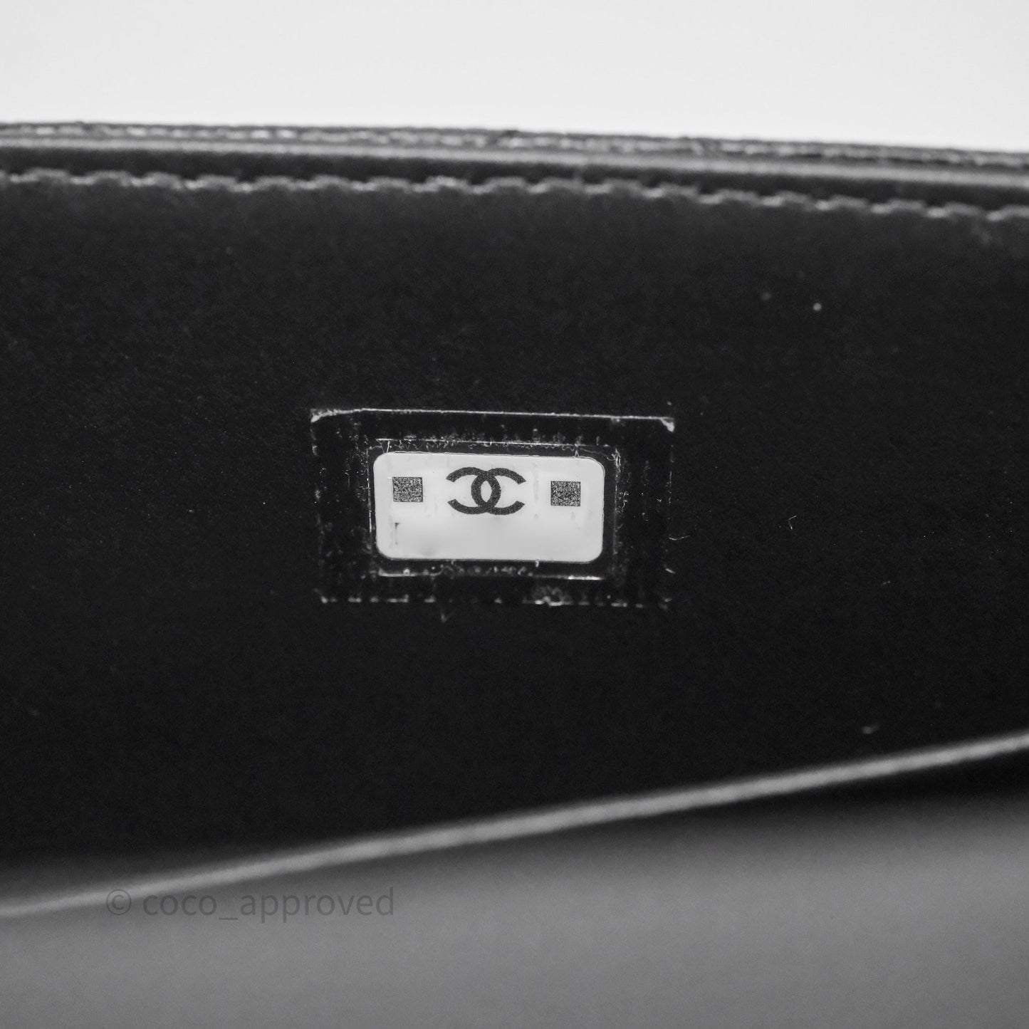 Chanel Clutch With Chain Black Caviar Gold Hardware