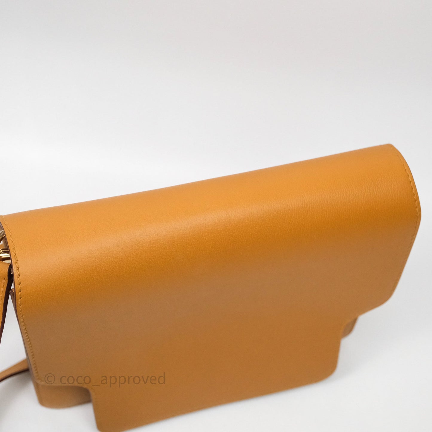 Hermes Roulis 23 Veau Allegretto 2S Sesame Gold Hardware