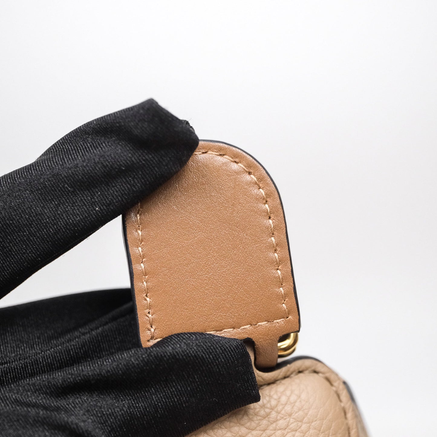 Loewe Small Puzzle Bag Sand Mink Grained Calfskin