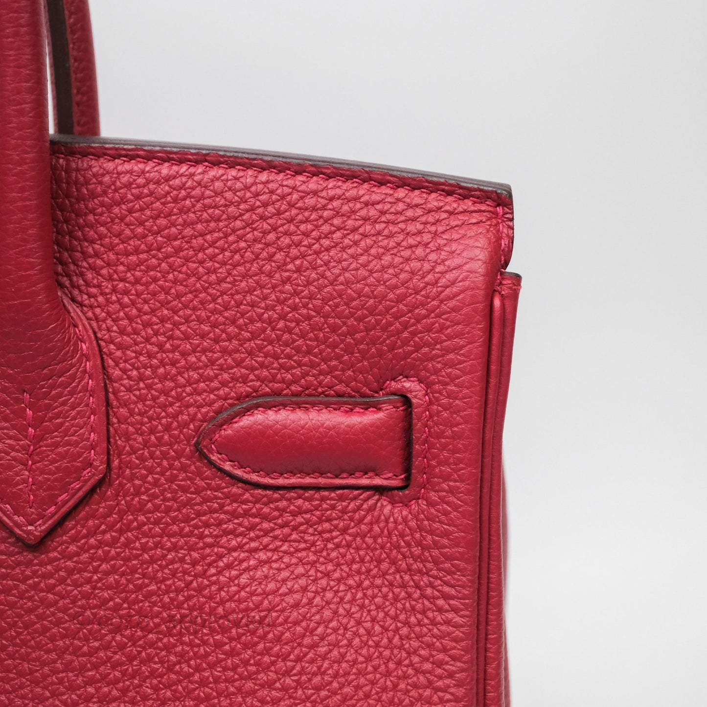 Hermès Birkin 30 Rouge Togo Gold Hardware