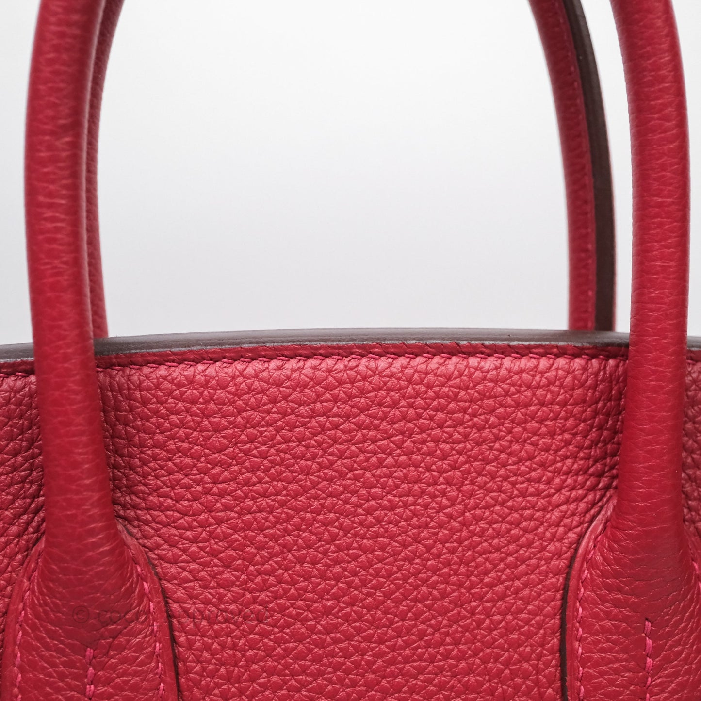 Hermès Birkin 30 Rouge Togo Gold Hardware