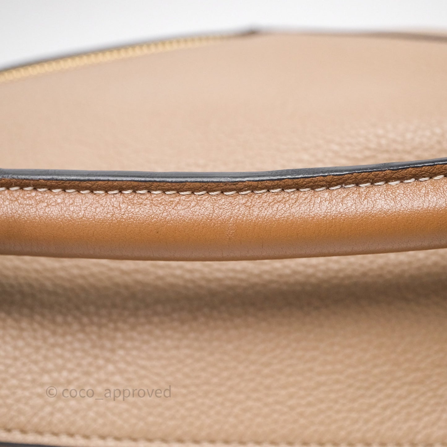 Loewe Small Puzzle Bag Sand Mink Grained Calfskin