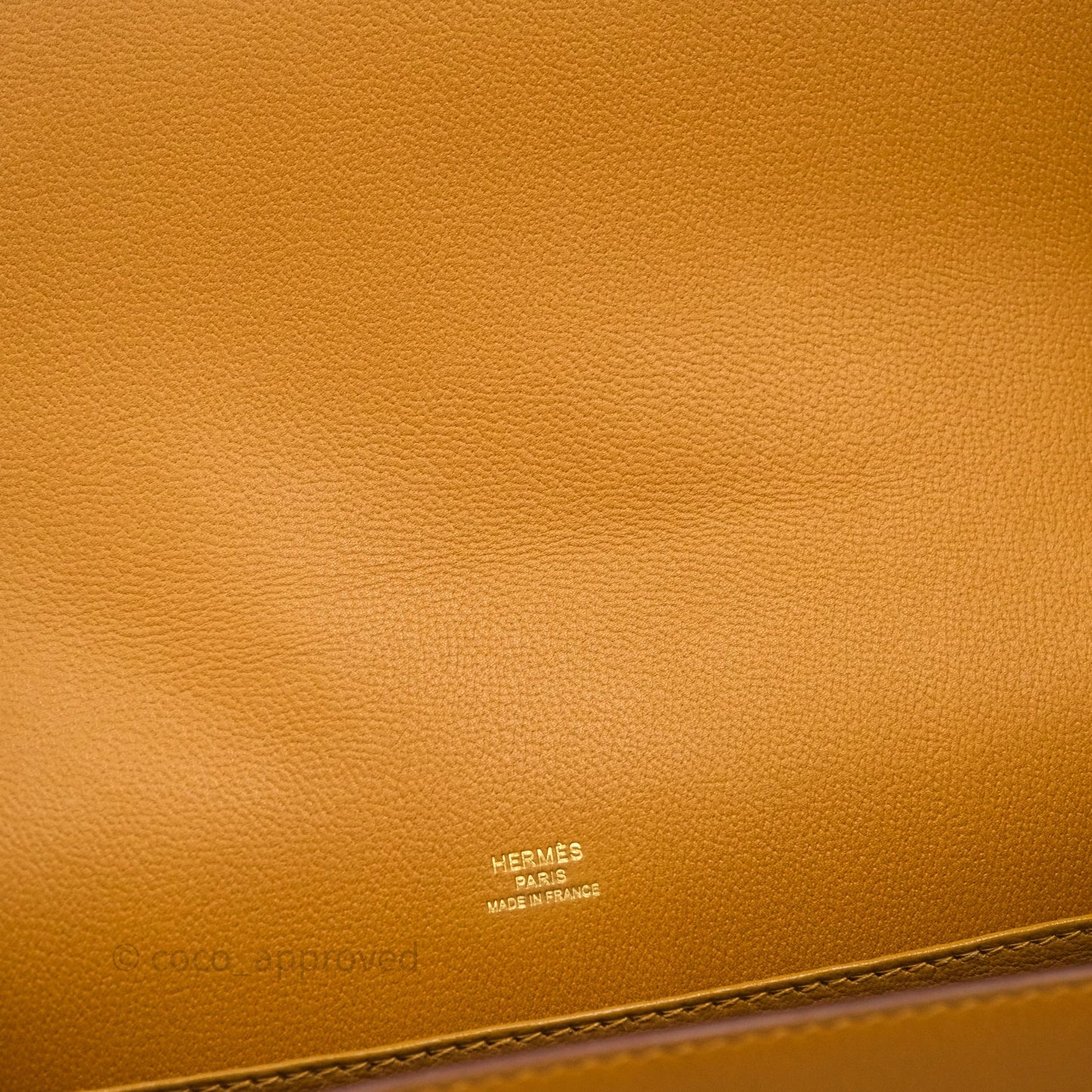 Hermes Roulis 23 Veau Allegretto 2S Sesame Gold Hardware