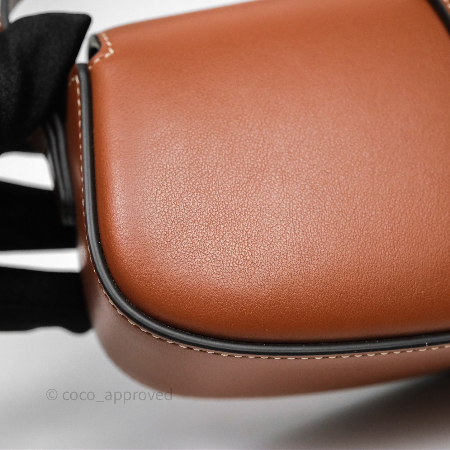 Celine Clutch on Strap Tabou Tan Calfskin