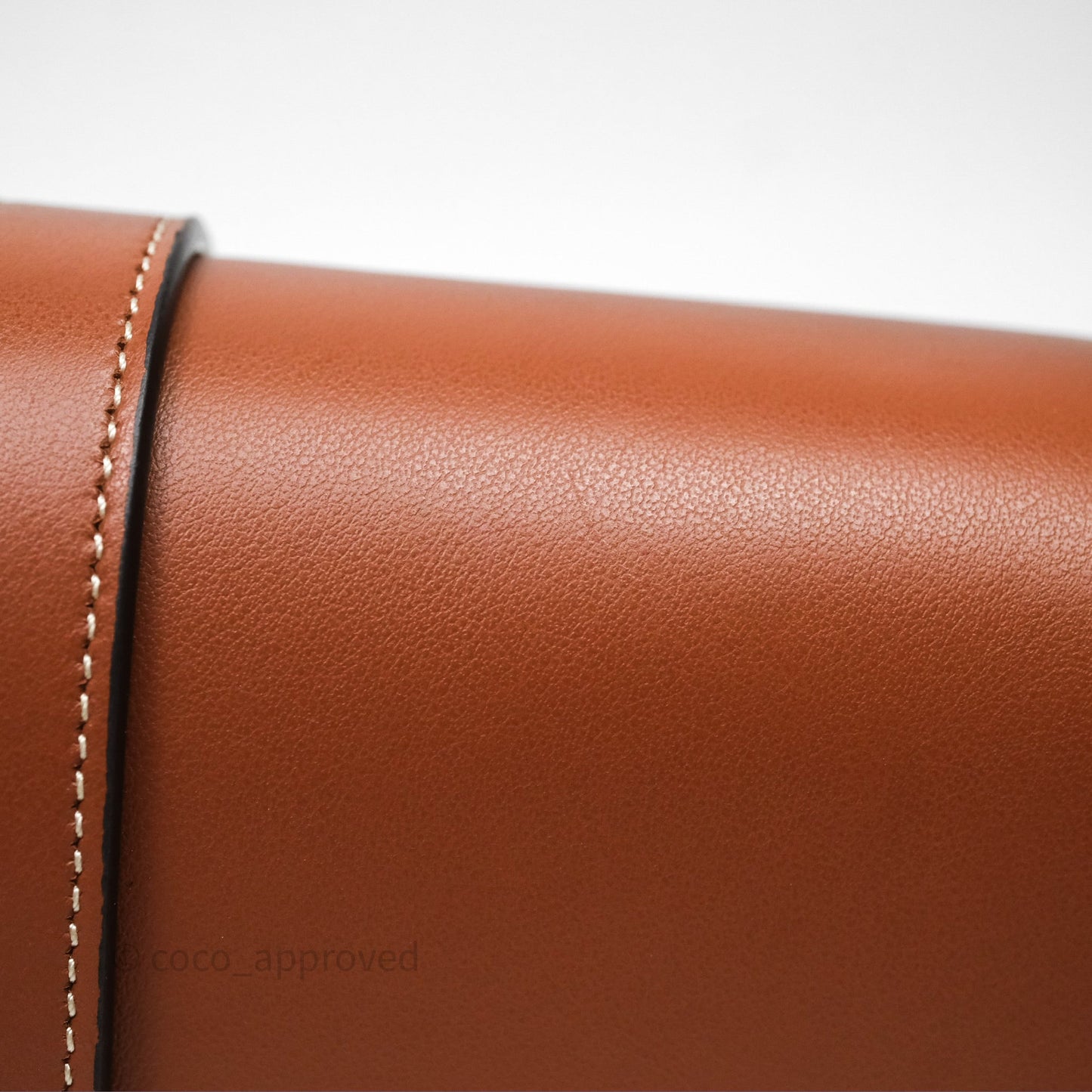 Celine Clutch on Strap Tabou Tan Calfskin