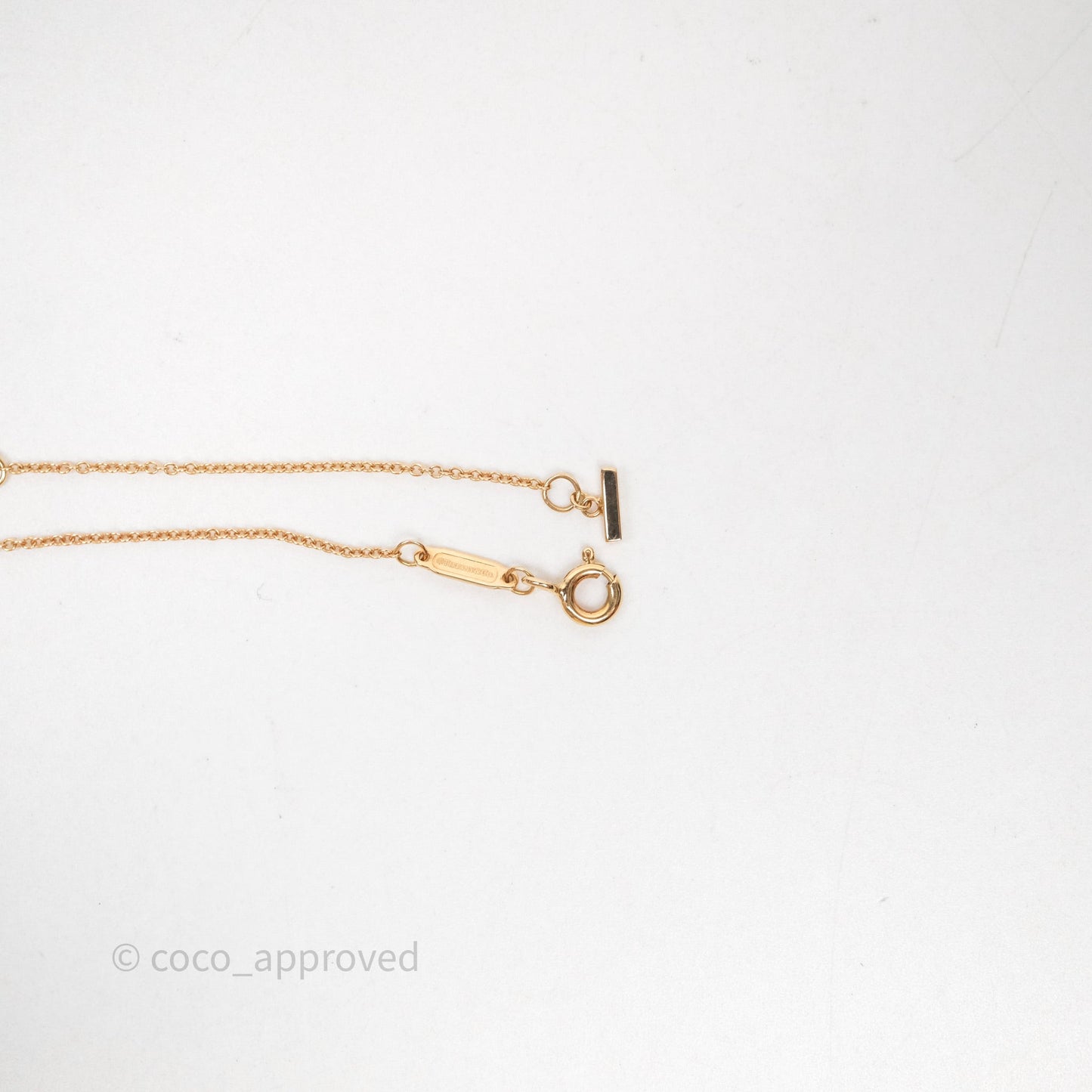 Tiffany & Co Tiffany T Smile Pendant in Rose Gold Small