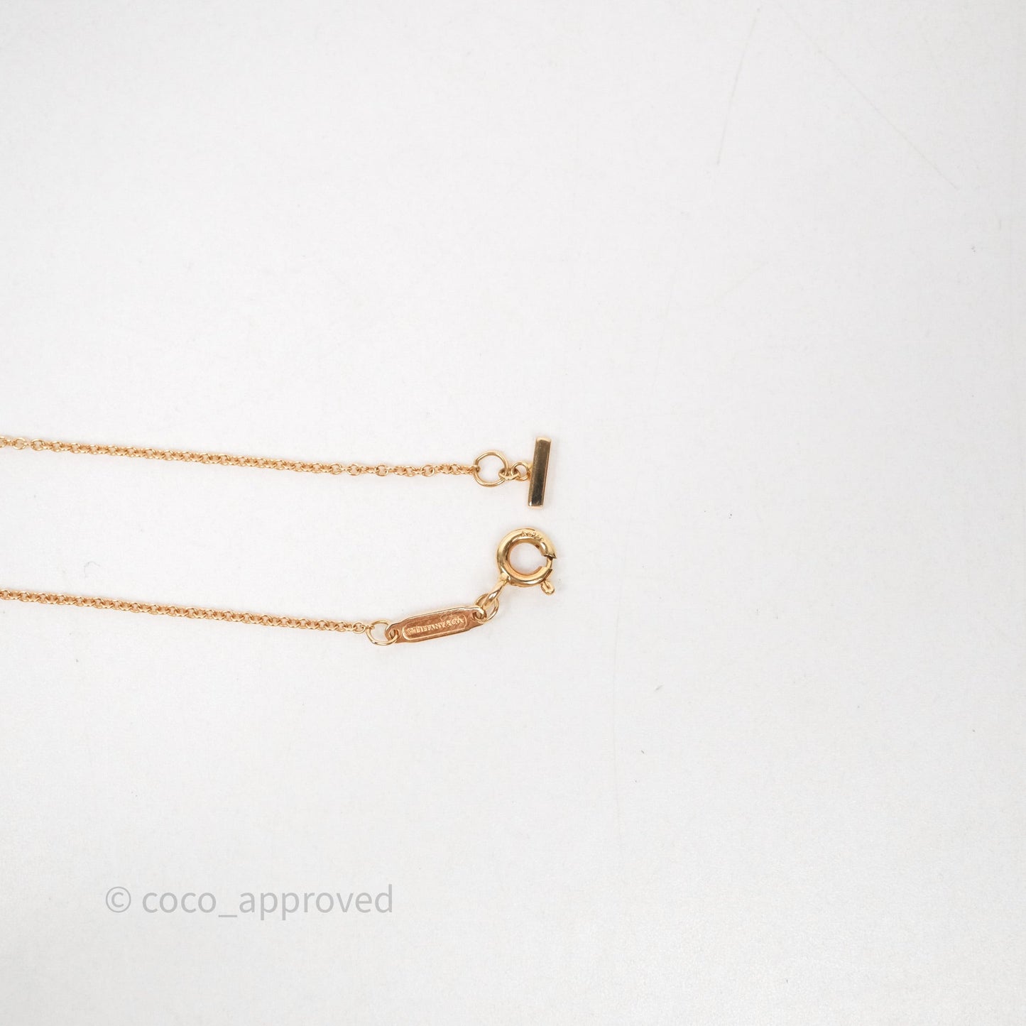 Tiffany & Co Tiffany T Smile Pendant in Rose Gold Small