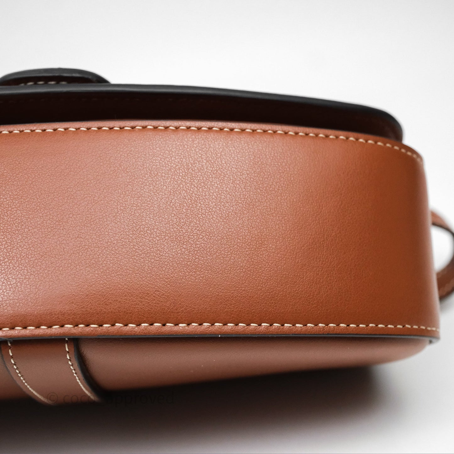 Celine Clutch on Strap Tabou Tan Calfskin
