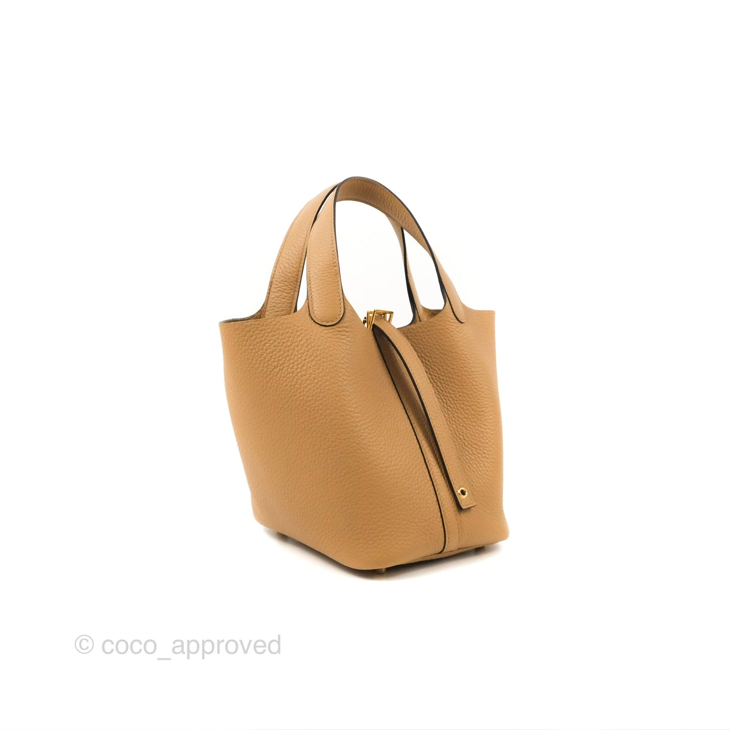 Hermès Picotin Lock 18 Chai 0M Taurillon Clemence Gold Hardware