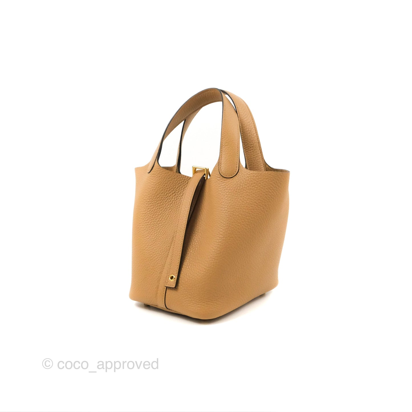 Hermès Picotin Lock 18 Chai 0M Taurillon Clemence Gold Hardware