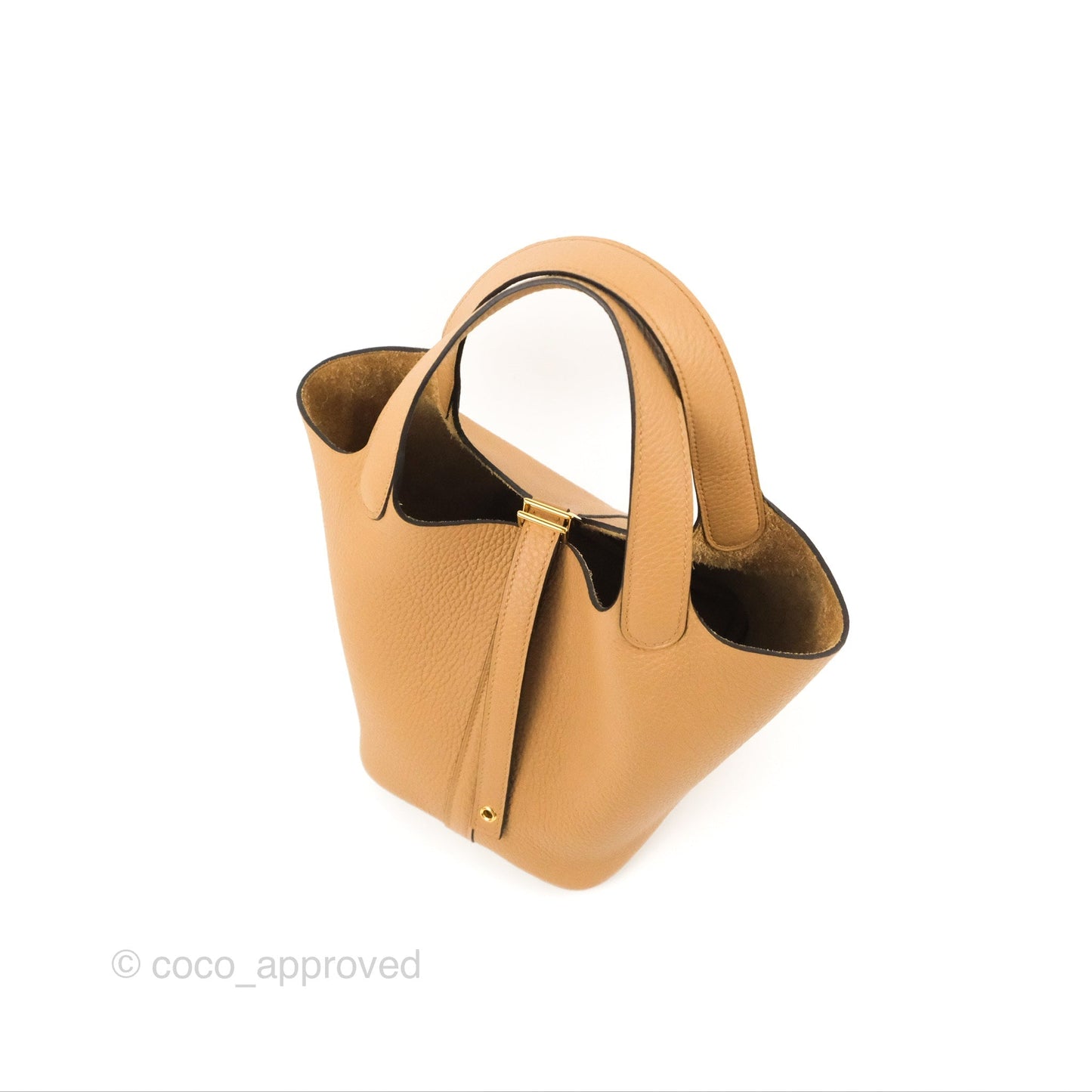 Hermès Picotin Lock 18 Chai 0M Taurillon Clemence Gold Hardware