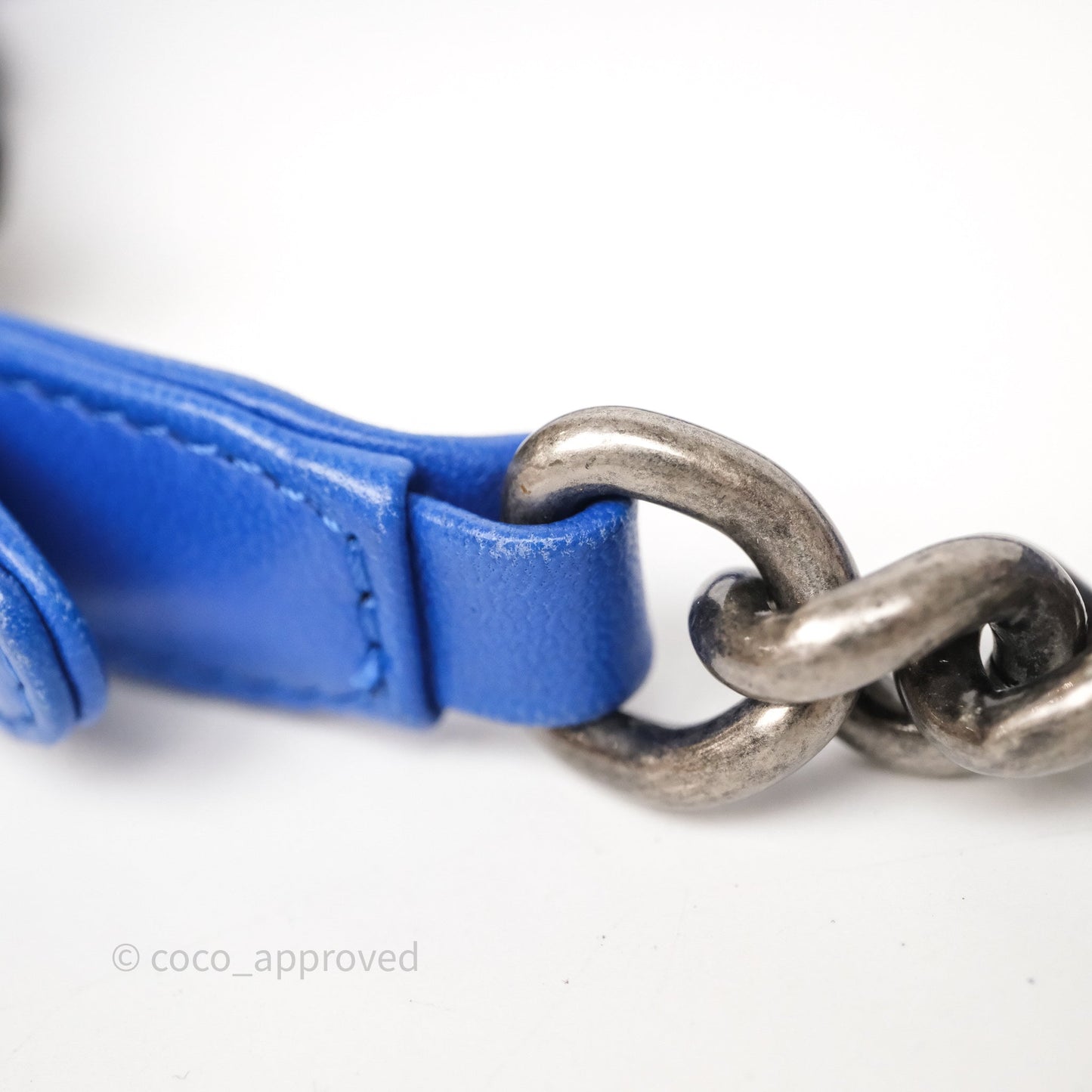 Chanel Quilted Small Boy Blue Velvet Ruthenium Hardware